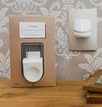 Aromatizador elétrico com LED Via Aroma - Imagem 2