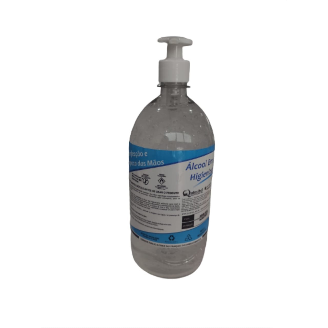 Álcool Gel Quimibel 70% 1 L