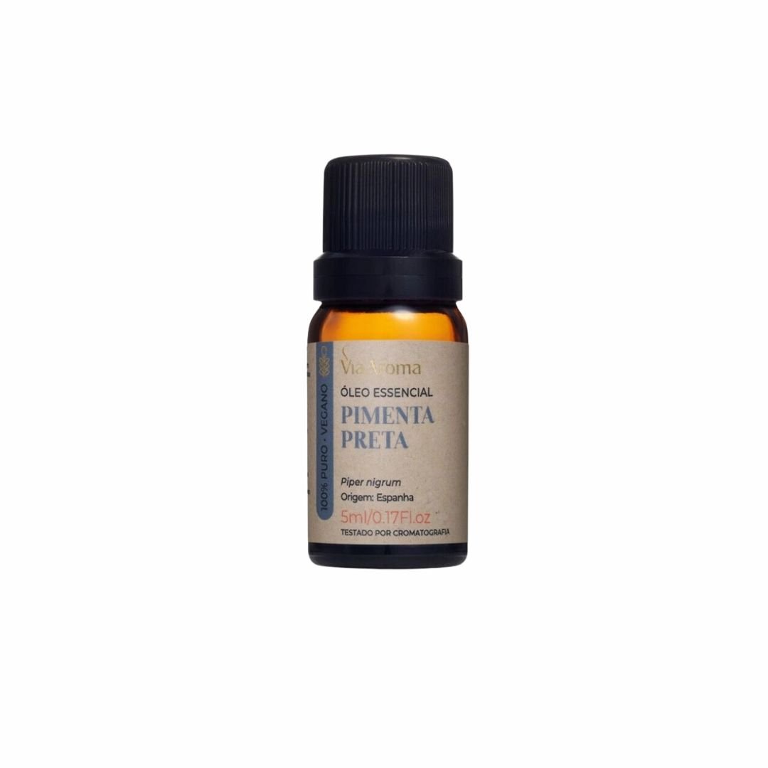 Óleo essencial pimenta preta Via Aroma 5 mL